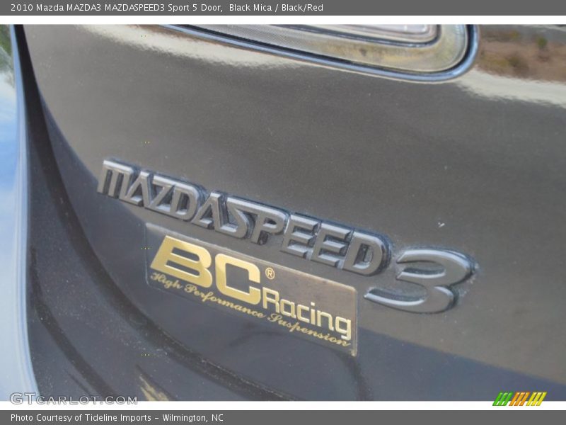 Black Mica / Black/Red 2010 Mazda MAZDA3 MAZDASPEED3 Sport 5 Door