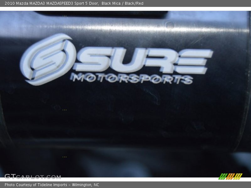 Black Mica / Black/Red 2010 Mazda MAZDA3 MAZDASPEED3 Sport 5 Door