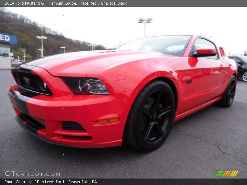 Race Red / Charcoal Black 2014 Ford Mustang GT Premium Coupe