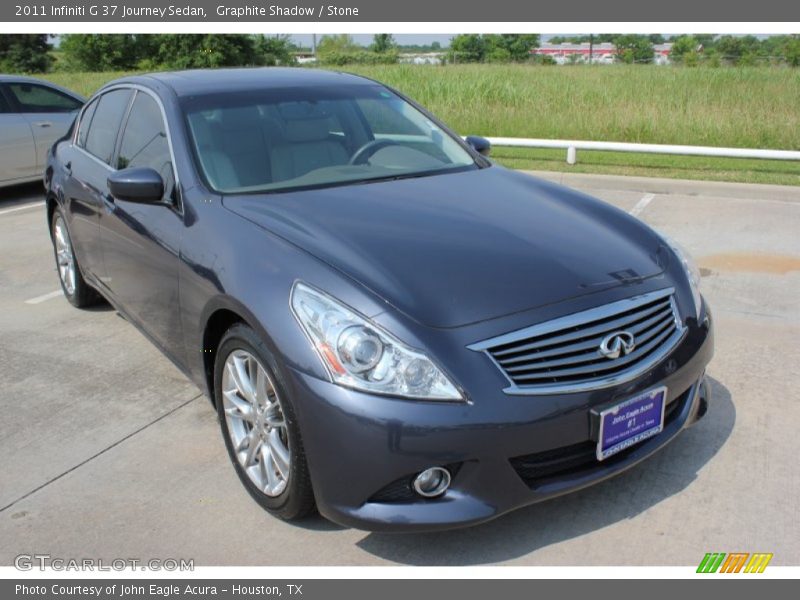 Graphite Shadow / Stone 2011 Infiniti G 37 Journey Sedan