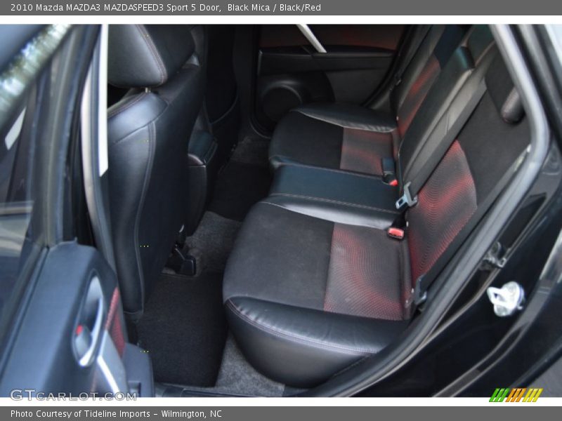 Black Mica / Black/Red 2010 Mazda MAZDA3 MAZDASPEED3 Sport 5 Door