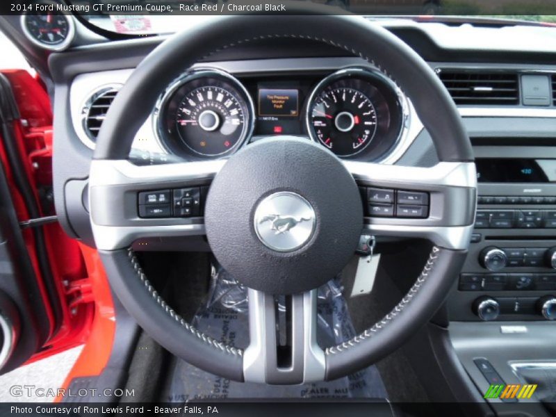 Race Red / Charcoal Black 2014 Ford Mustang GT Premium Coupe