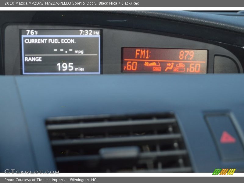 Black Mica / Black/Red 2010 Mazda MAZDA3 MAZDASPEED3 Sport 5 Door