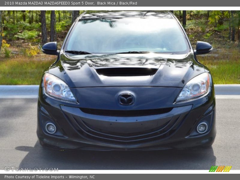 Black Mica / Black/Red 2010 Mazda MAZDA3 MAZDASPEED3 Sport 5 Door