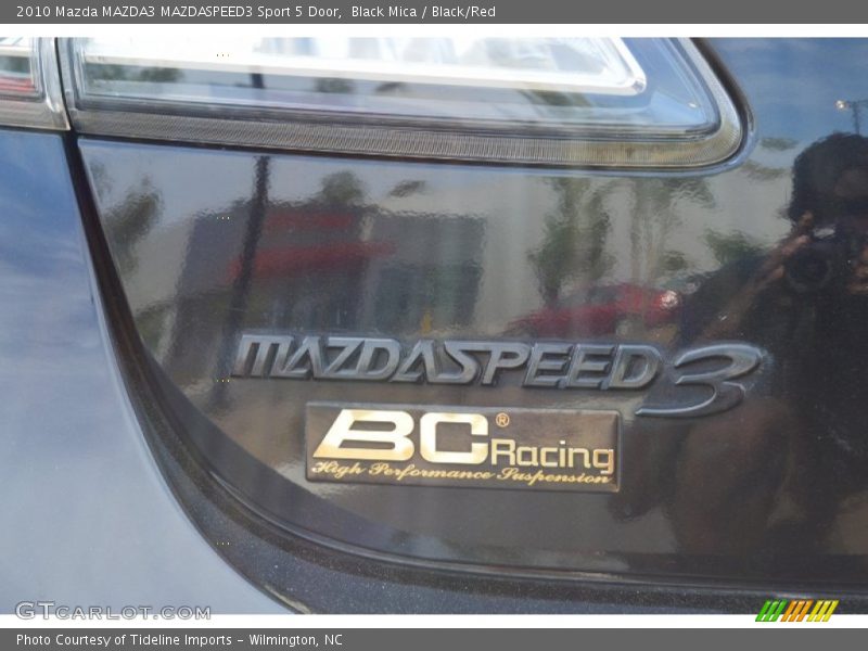 Black Mica / Black/Red 2010 Mazda MAZDA3 MAZDASPEED3 Sport 5 Door