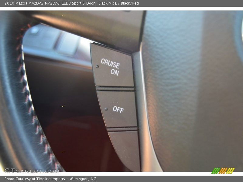 Black Mica / Black/Red 2010 Mazda MAZDA3 MAZDASPEED3 Sport 5 Door