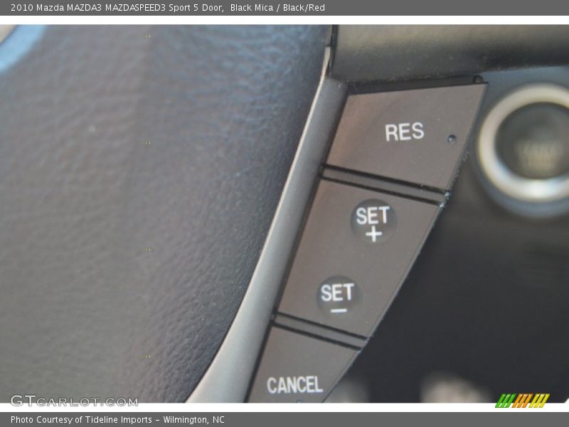 Black Mica / Black/Red 2010 Mazda MAZDA3 MAZDASPEED3 Sport 5 Door