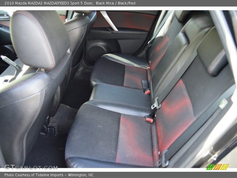 Black Mica / Black/Red 2010 Mazda MAZDA3 MAZDASPEED3 Sport 5 Door