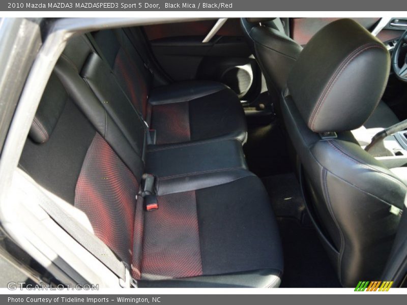 Black Mica / Black/Red 2010 Mazda MAZDA3 MAZDASPEED3 Sport 5 Door