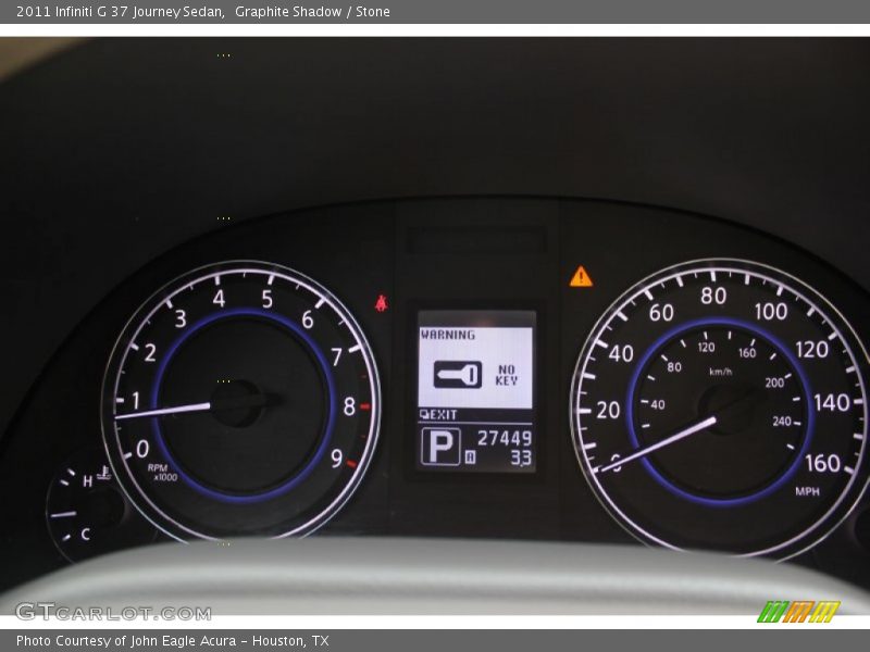 Graphite Shadow / Stone 2011 Infiniti G 37 Journey Sedan