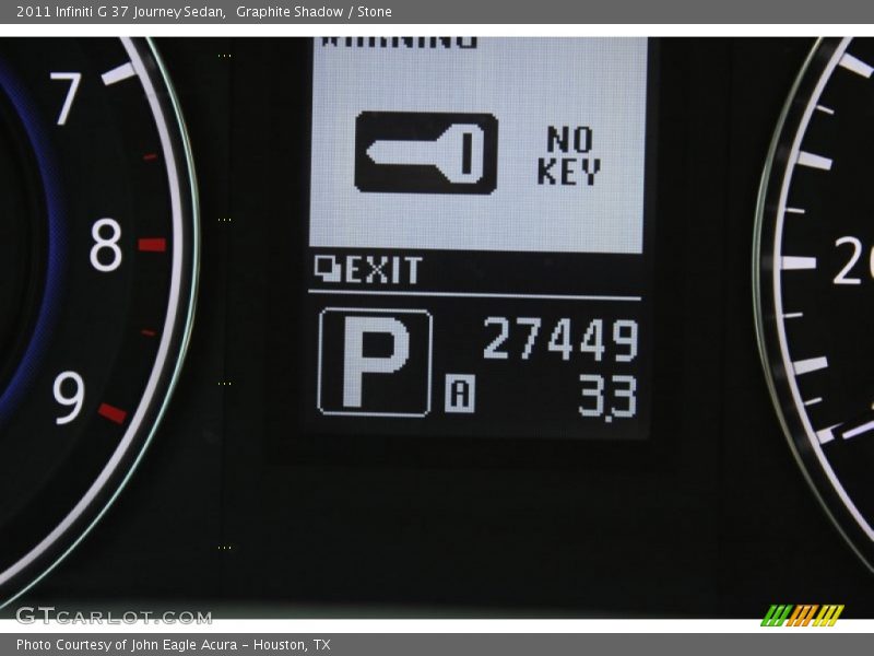 Graphite Shadow / Stone 2011 Infiniti G 37 Journey Sedan