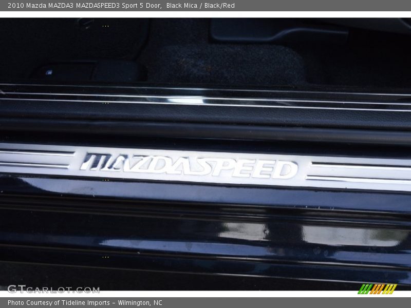 Black Mica / Black/Red 2010 Mazda MAZDA3 MAZDASPEED3 Sport 5 Door