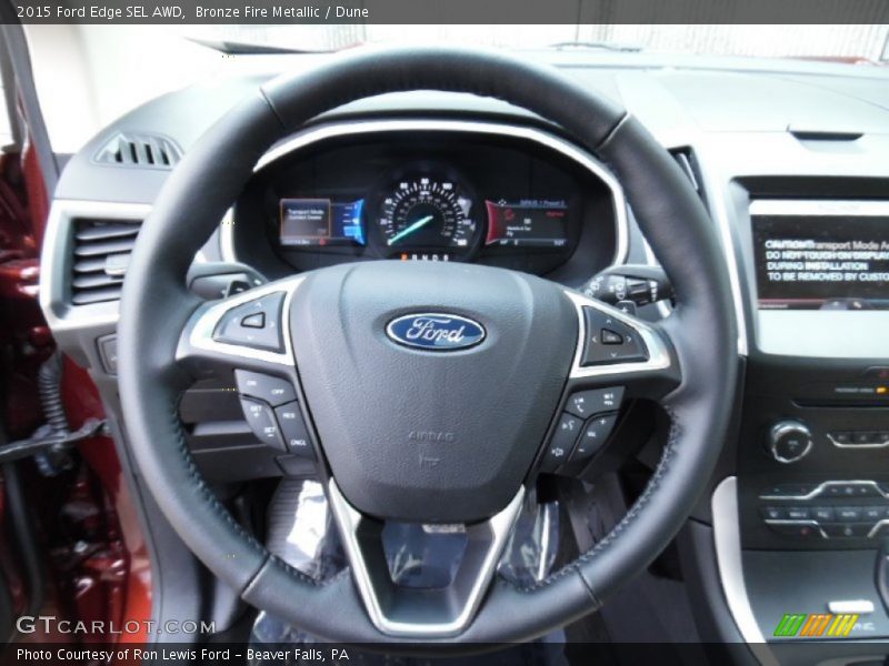  2015 Edge SEL AWD Steering Wheel