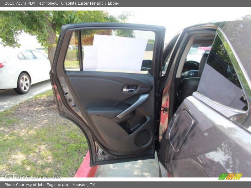 Graphite Luster Metallic / Ebony 2015 Acura RDX Technology