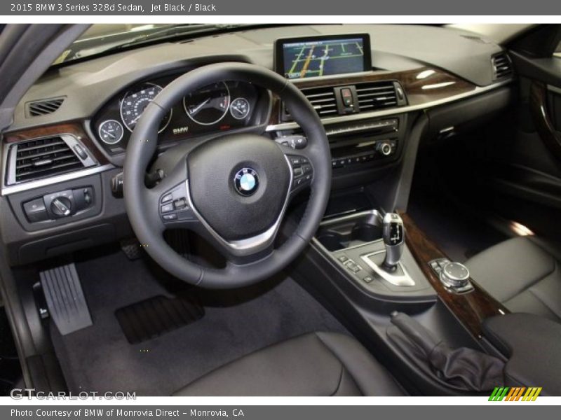 Jet Black / Black 2015 BMW 3 Series 328d Sedan