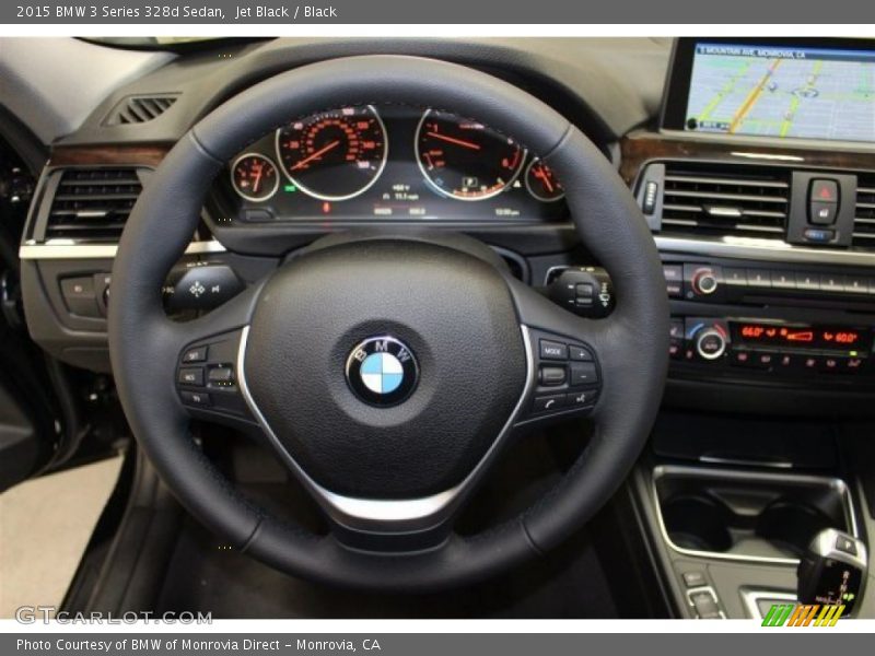 Jet Black / Black 2015 BMW 3 Series 328d Sedan