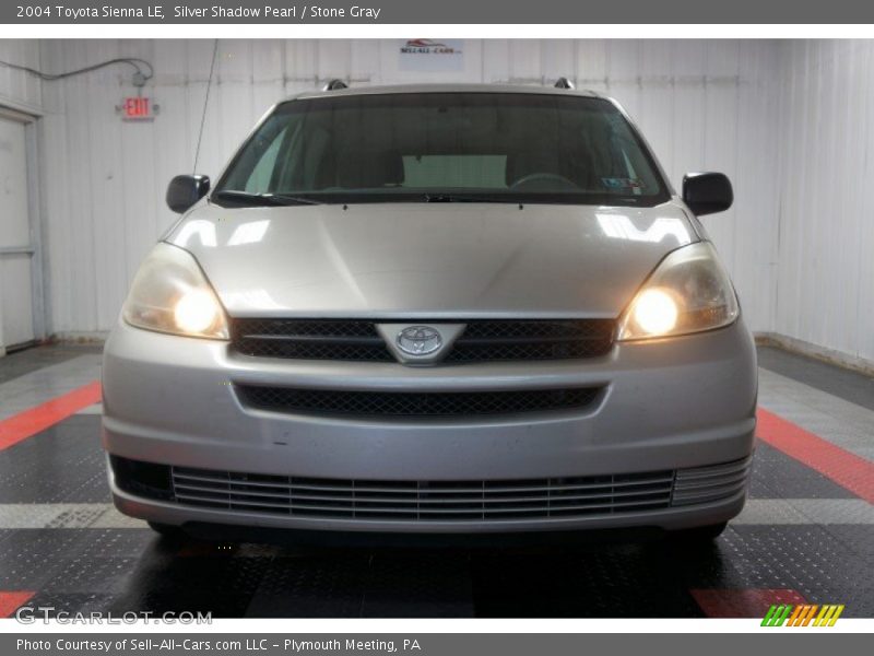 Silver Shadow Pearl / Stone Gray 2004 Toyota Sienna LE
