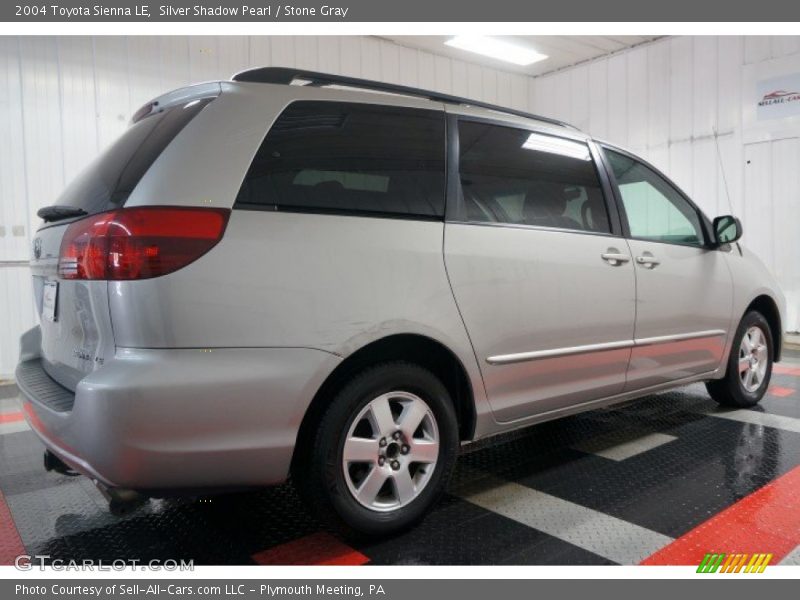 Silver Shadow Pearl / Stone Gray 2004 Toyota Sienna LE