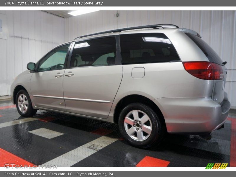 Silver Shadow Pearl / Stone Gray 2004 Toyota Sienna LE