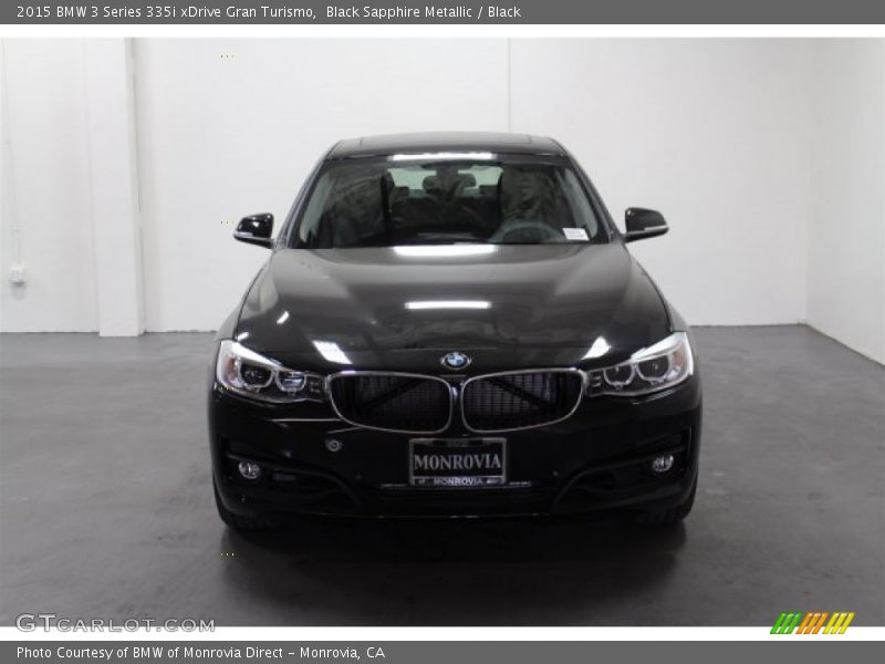 Black Sapphire Metallic / Black 2015 BMW 3 Series 335i xDrive Gran Turismo