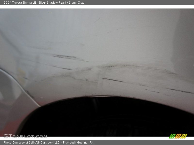 Silver Shadow Pearl / Stone Gray 2004 Toyota Sienna LE