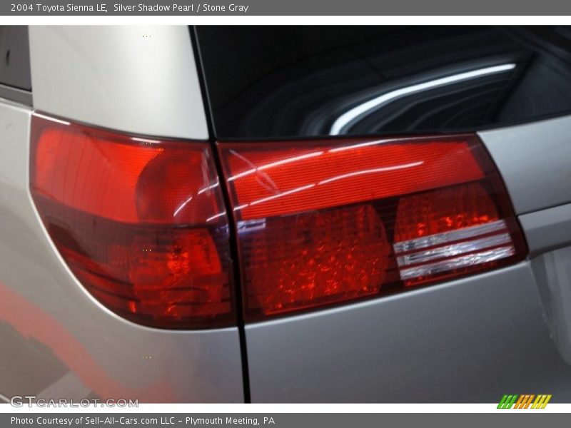Silver Shadow Pearl / Stone Gray 2004 Toyota Sienna LE