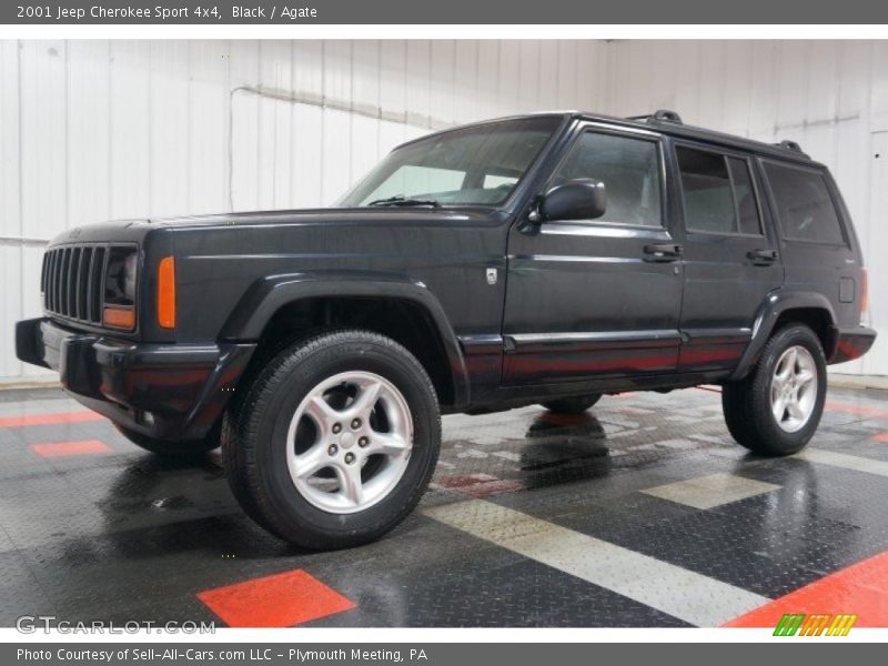 Black / Agate 2001 Jeep Cherokee Sport 4x4