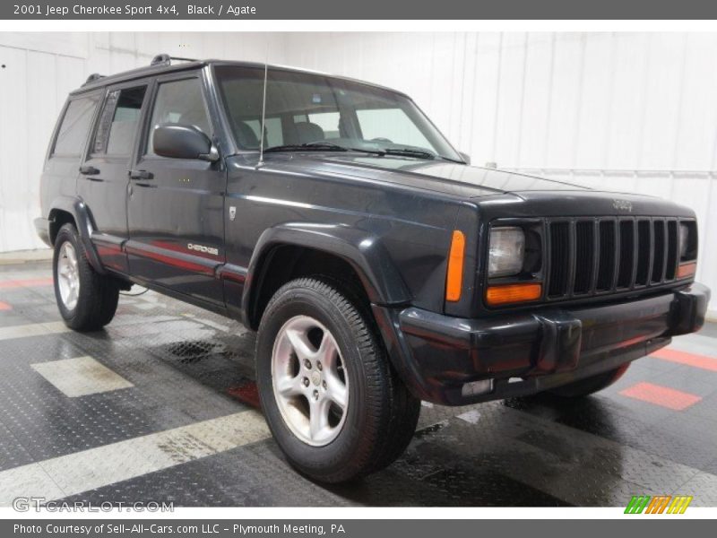 Black / Agate 2001 Jeep Cherokee Sport 4x4