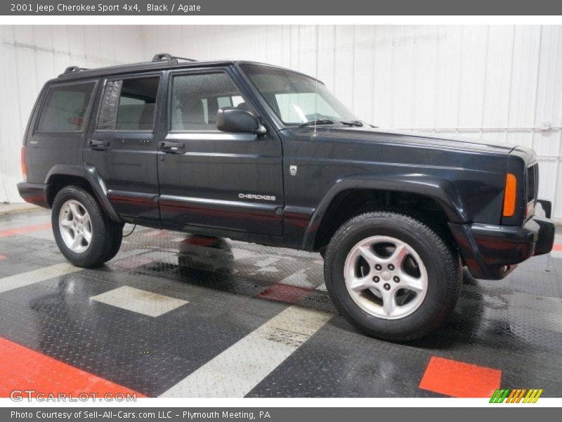 Black / Agate 2001 Jeep Cherokee Sport 4x4