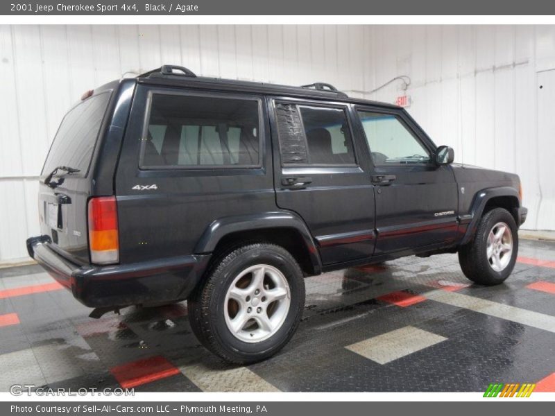 Black / Agate 2001 Jeep Cherokee Sport 4x4