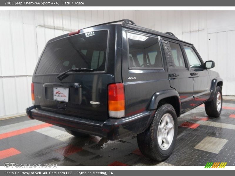 Black / Agate 2001 Jeep Cherokee Sport 4x4