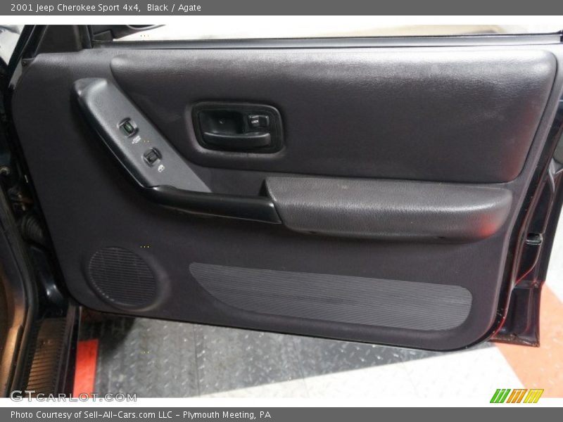 Black / Agate 2001 Jeep Cherokee Sport 4x4