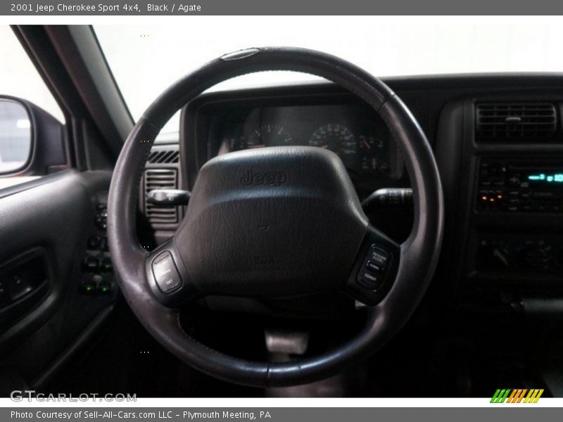 Black / Agate 2001 Jeep Cherokee Sport 4x4