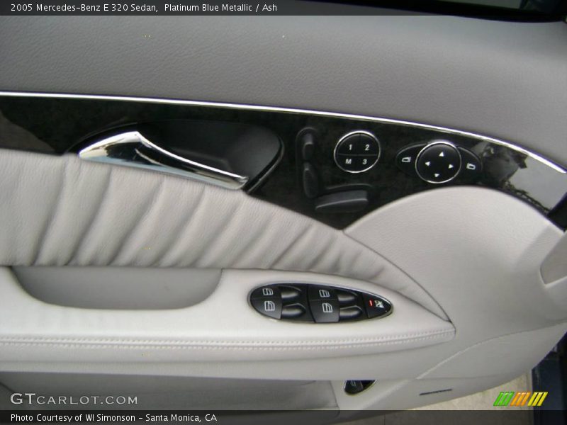 Platinum Blue Metallic / Ash 2005 Mercedes-Benz E 320 Sedan