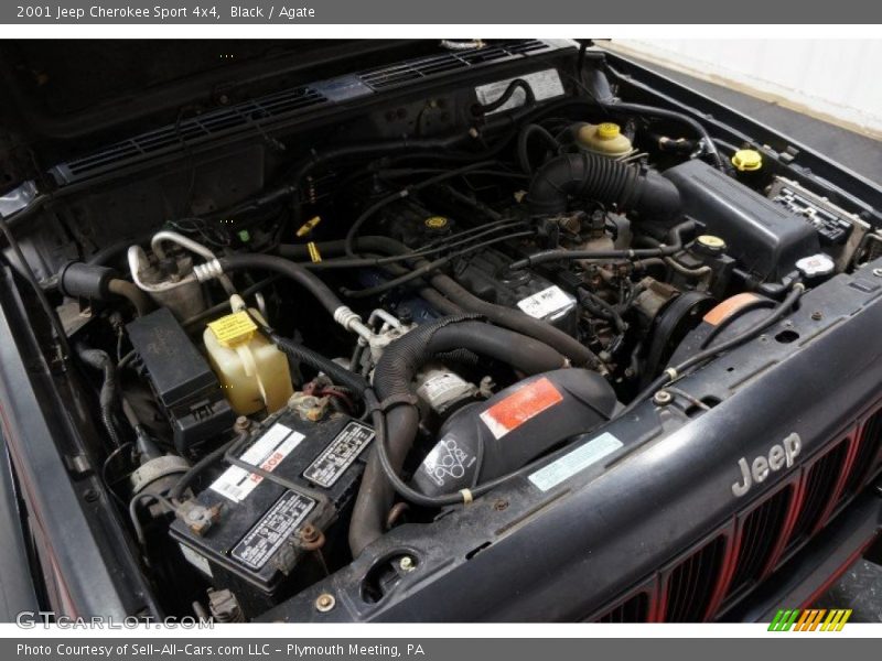 Black / Agate 2001 Jeep Cherokee Sport 4x4
