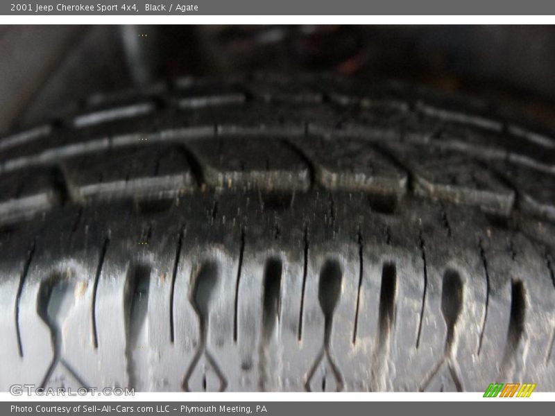 Black / Agate 2001 Jeep Cherokee Sport 4x4
