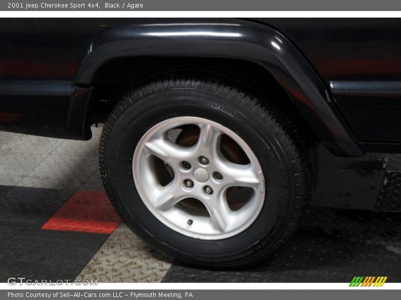 Black / Agate 2001 Jeep Cherokee Sport 4x4