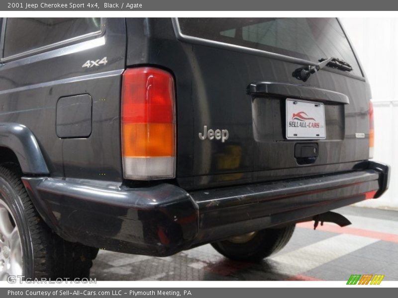 Black / Agate 2001 Jeep Cherokee Sport 4x4