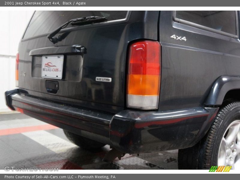 Black / Agate 2001 Jeep Cherokee Sport 4x4