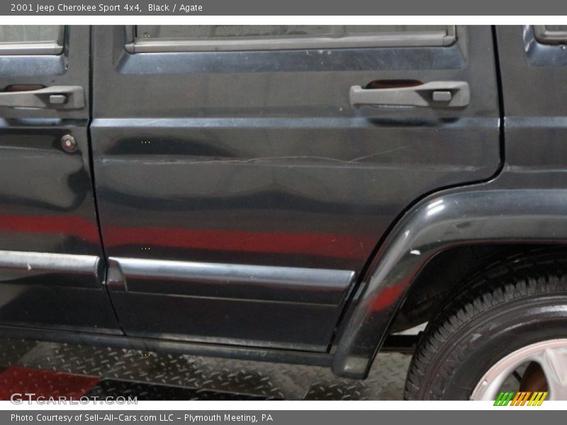 Black / Agate 2001 Jeep Cherokee Sport 4x4