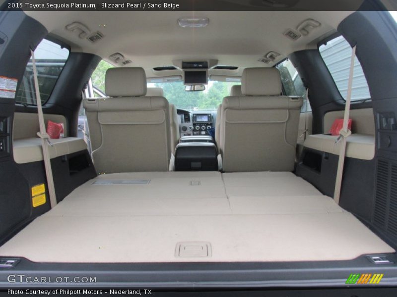  2015 Sequoia Platinum Trunk