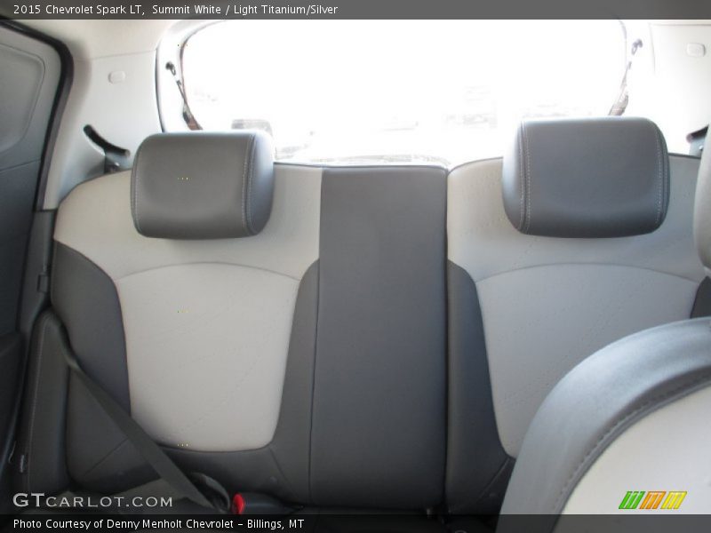 Summit White / Light Titanium/Silver 2015 Chevrolet Spark LT