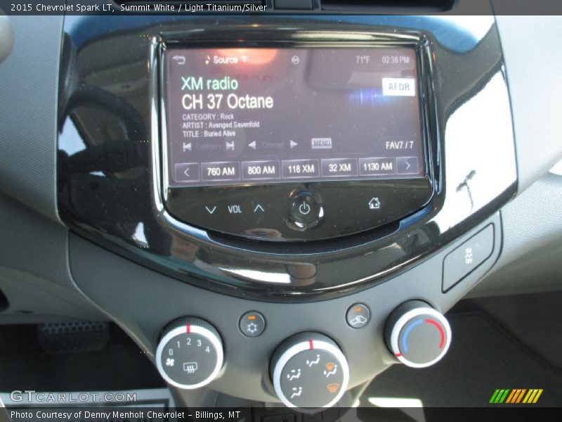 Summit White / Light Titanium/Silver 2015 Chevrolet Spark LT
