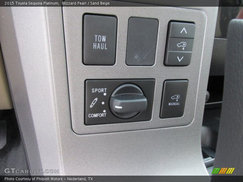 Controls of 2015 Sequoia Platinum