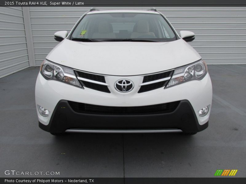Super White / Latte 2015 Toyota RAV4 XLE