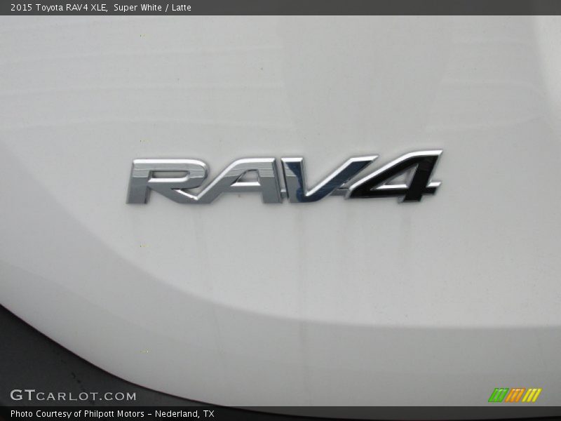 Super White / Latte 2015 Toyota RAV4 XLE
