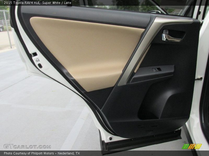 Super White / Latte 2015 Toyota RAV4 XLE
