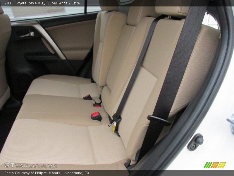 Super White / Latte 2015 Toyota RAV4 XLE