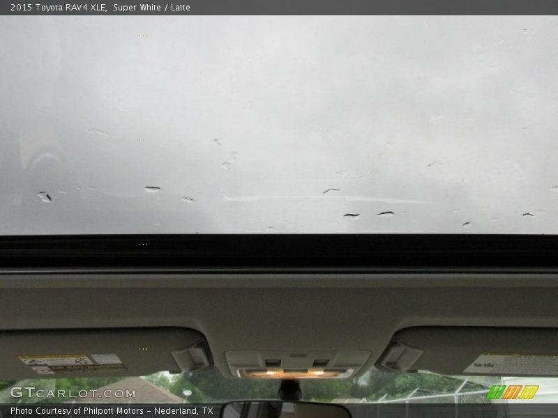 Super White / Latte 2015 Toyota RAV4 XLE