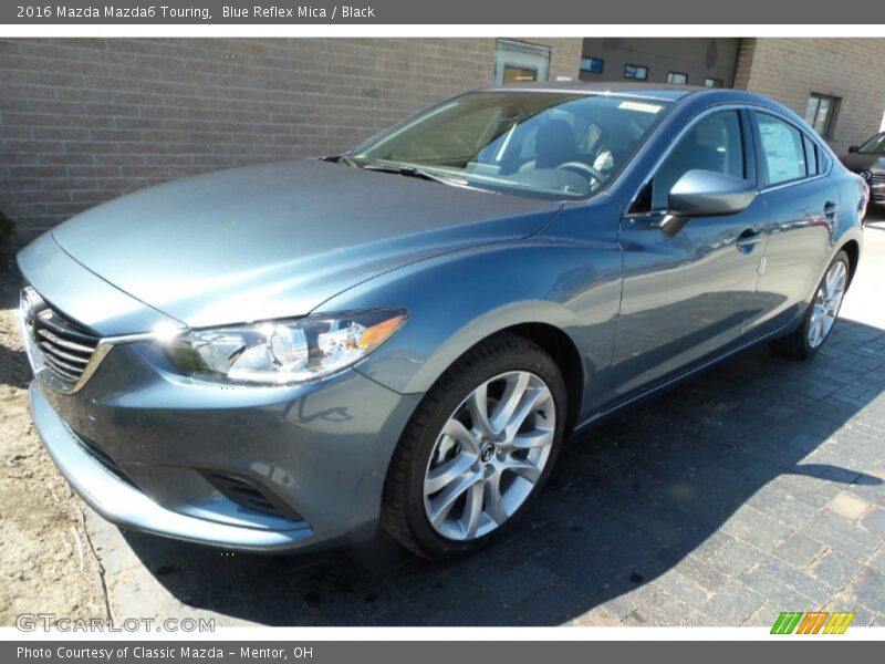 Blue Reflex Mica / Black 2016 Mazda Mazda6 Touring